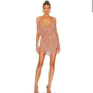 Bronx and Banco Barbie Mini Dress in Coral Sequin  

Ready to ship